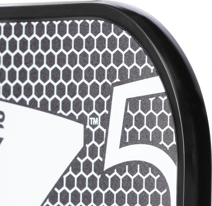Graphite MOD Z5 Carbon Fiber Pickleball Paddle with Wide-Body Shape. Honeycomb Core, Graphite Face & Cushion Comfort Pickleball Paddle Grip